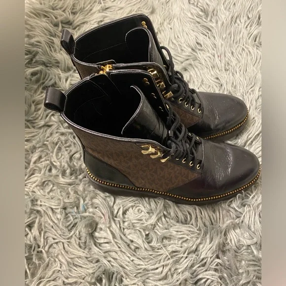Michael Kors Combat Boots - Picture 3 of 7
